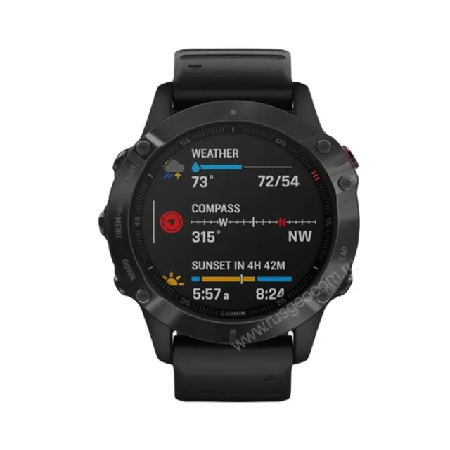Спортивные часы Garmin Fenix 6 Pro Black with Black Band