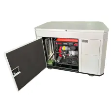 A-iPower A11000TEAX в тихом зимнем кожухе 1600 RAL 7035