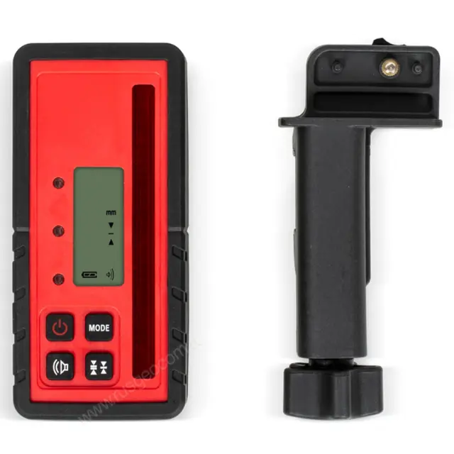 RGK SP-610 с калибровкой - ротационный нивелир (ротационный/красный луч/800м с приемником/±0,1 мм/АКБ)