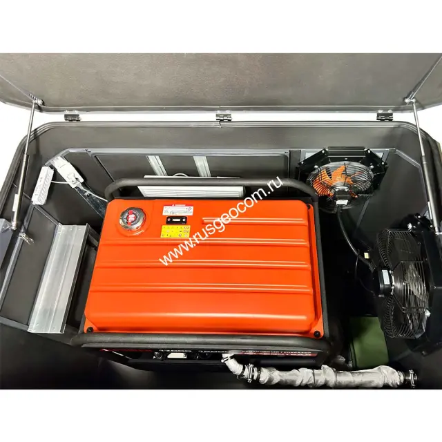 A-iPower A11000TEAX в тихом зимнем кожухе 1600 RAL 7024