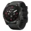 Часы Garmin EPIX PRO (Gen 2) Sapphire Edition 51 мм, титановый угольно-серый, DLC, черный силиконовый ремешок