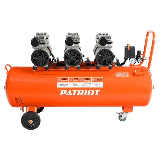 Patriot WO 100-440 - безмасляный компрессор