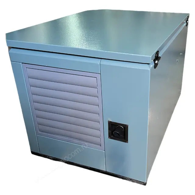 A-iPower A8000EAX в тихом зимнем кожухе 1200 RAL 7031