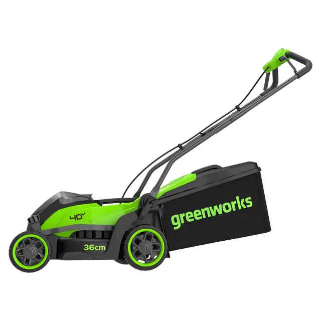 Greenworks GD40LM361 бесщеточная, 40V без АКБ и ЗУ  - аккумуляторная газонокосилка