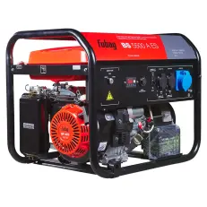 FUBAG BS 5500 A ES в супертихом зимнем кожухе 1400SS RAL 8019 - бензиновый генератор