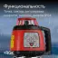 RGK SP-310 с калибровкой - ротационный нивелир (ротационный/красный луч/300м с приемником/±0,1 мм/АКБ)
