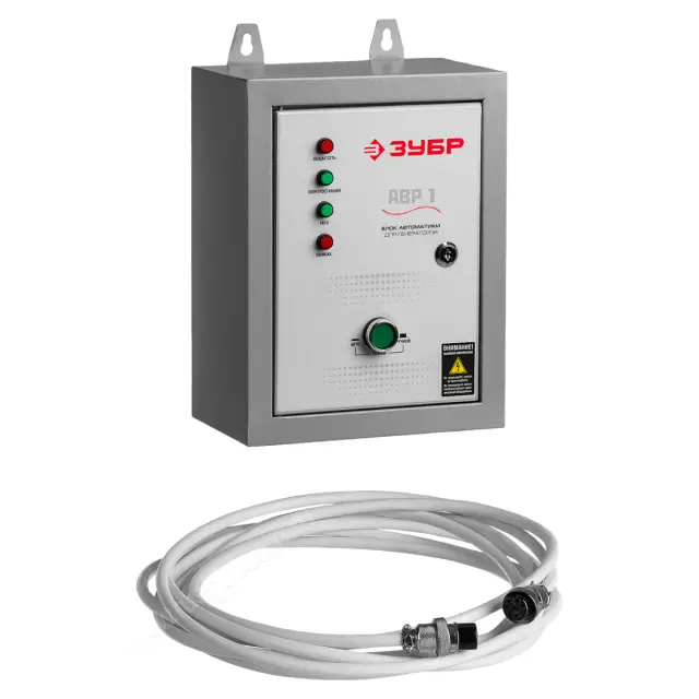 АВР ЗУБР СБА-5500 генератор