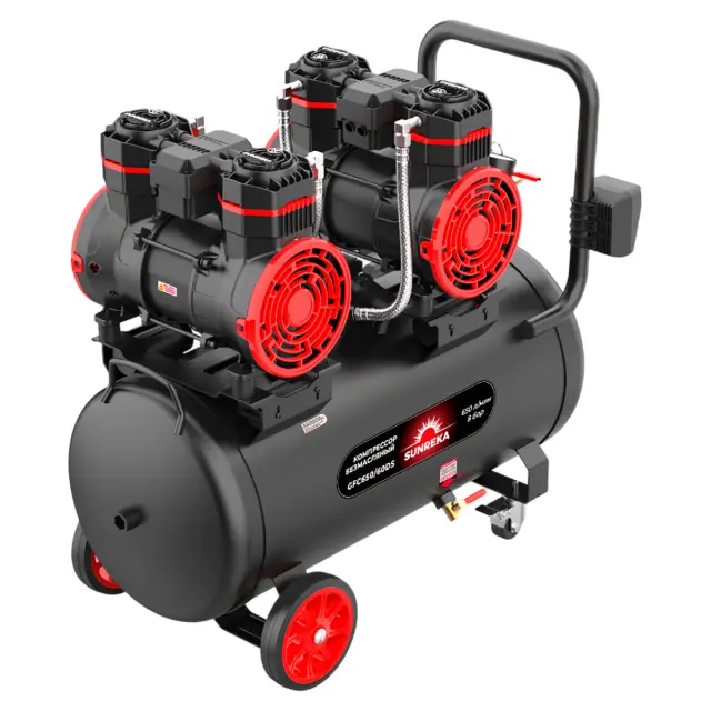 SUNREKA GFC650/60DS - компрессор поршневой безмасляный