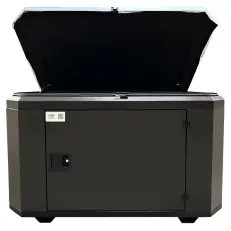 SUNREKA G10000EAX в супертихом зимнем кожухе 1400SS RAL 8019 - бензиновый генератор