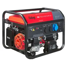FUBAG BS 7500 A ES DUPLEX в тихом зимнем кожухе 1200 RAL 8019 - бензиновый генератор