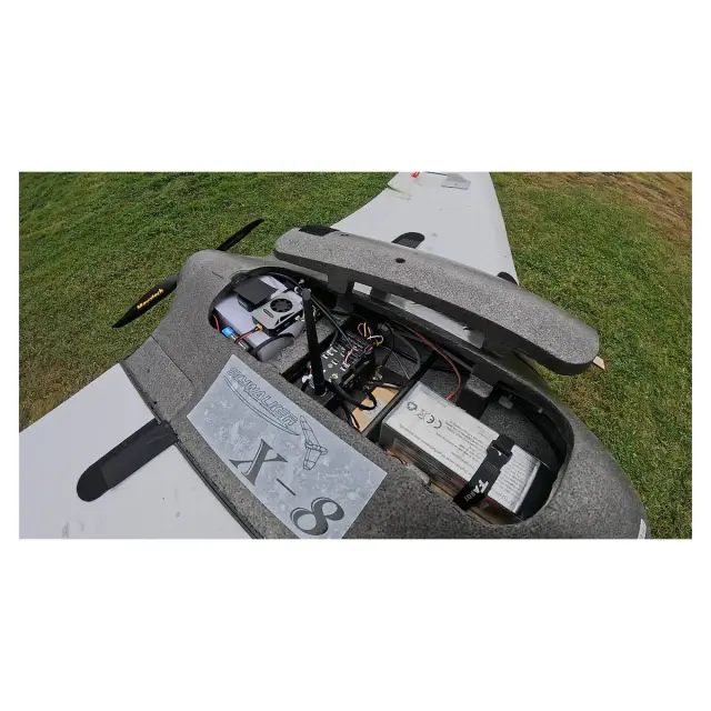 VolJet X8 FPV - самолет с курсовой IP-камерой