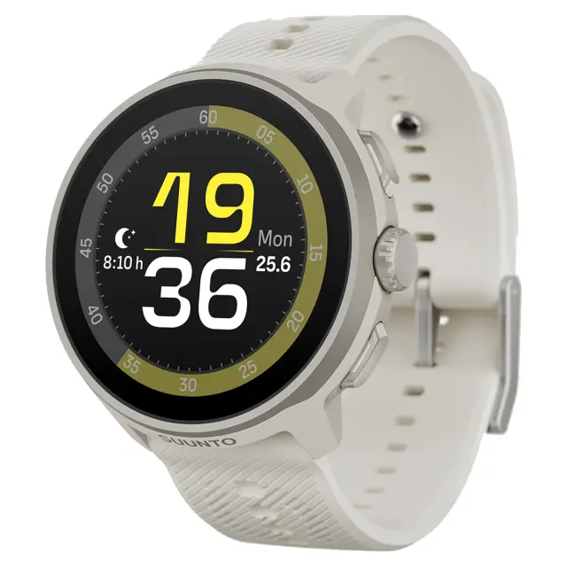 SUUNTO RUN Frost Gray - смарт часы с силиконовым ремешком