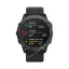 спорт Часы Garmin Fenix 6X Pro Solar титановый серый DLC с черным ремешком