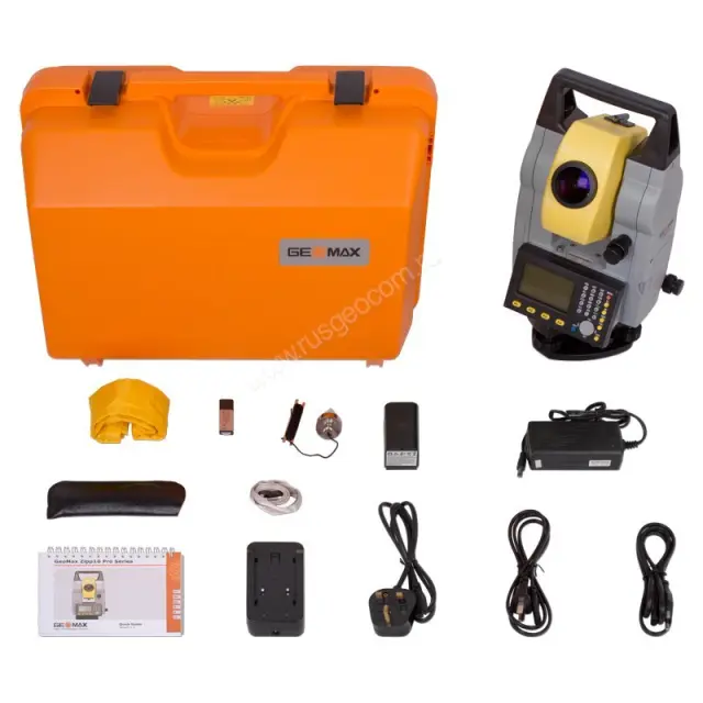 Комплектация тахеометра GeoMax Zipp10R Pro (2")