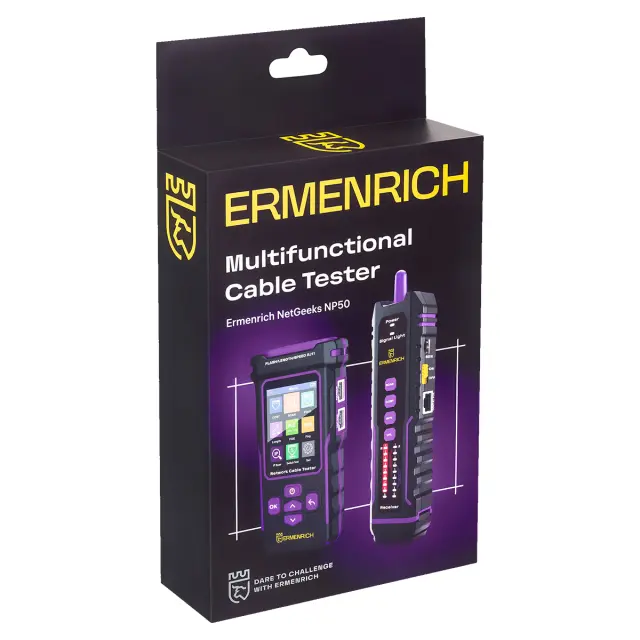 Ermenrich NetGeeks NP50 - кабельный тестер