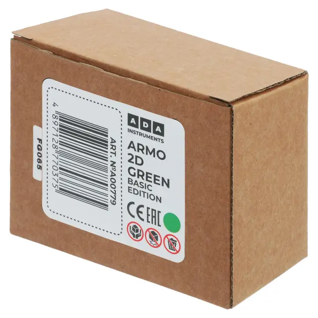Лазерный уровень ADA ARMO 2D GREEN Basic Edition
