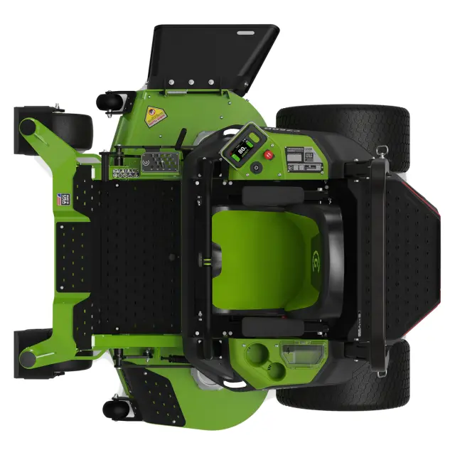 Greenworks ZTC152 82V (152 см) - райдер с нулевым радиусом разворота бесщеточный аккумуляторный с АКБ 24 кВтч, без ЗУ