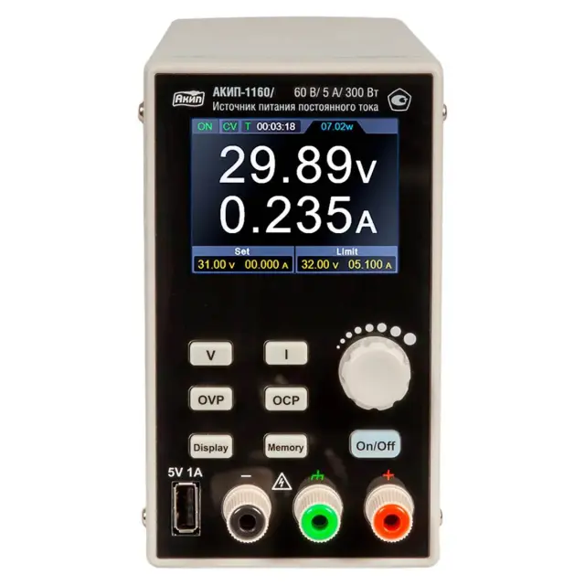 Источник постоянного тока АКИП-1160/2