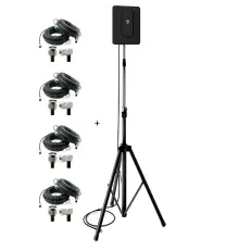 ALIENTECH DEIMOX - усилитель сигнала антенны + коаксиальный кабель 20 м (4 шт.)