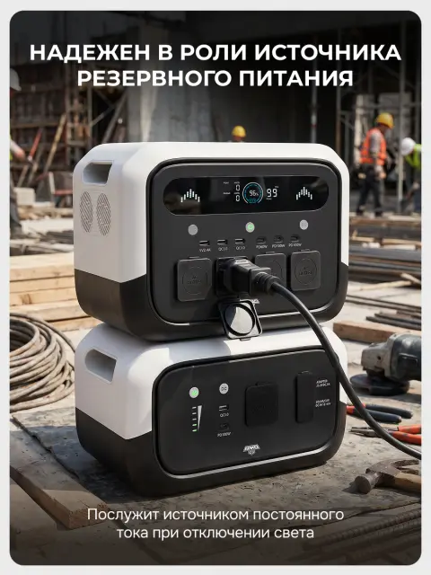 AMO PS B1000 белая - аккумуляторная батарея