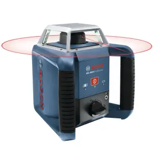 Bosch GRL 400 H SET - ротационный нивелир с красным лучом