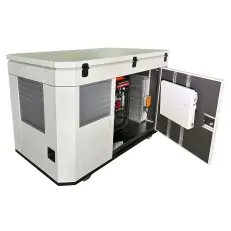A-iPower A17000TEAX в тихом зимнем кожухе 1600 RAL 7035 + блок автозапуска A-iPower 230В/400В 100А 8 ПИН