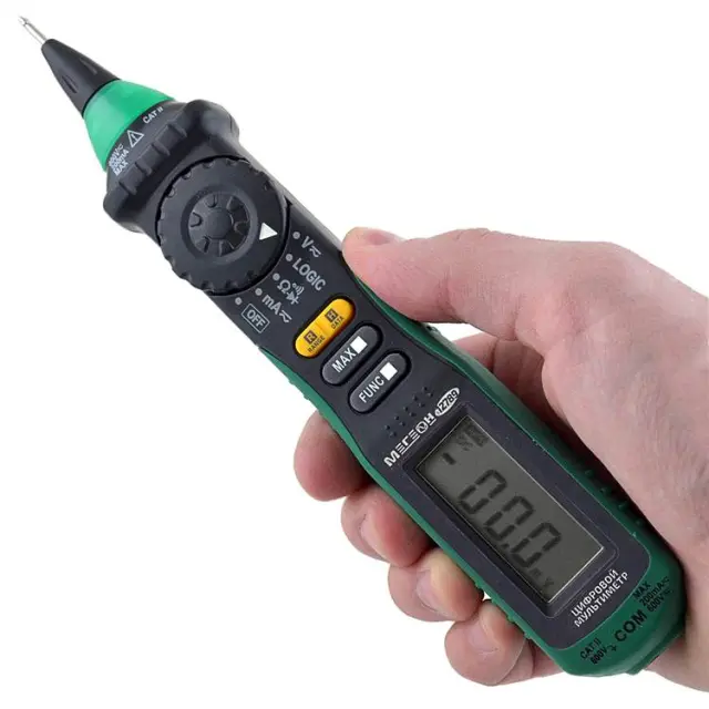 МЕГЕОН 12789 - мультиметр цифровой тип "ручка"