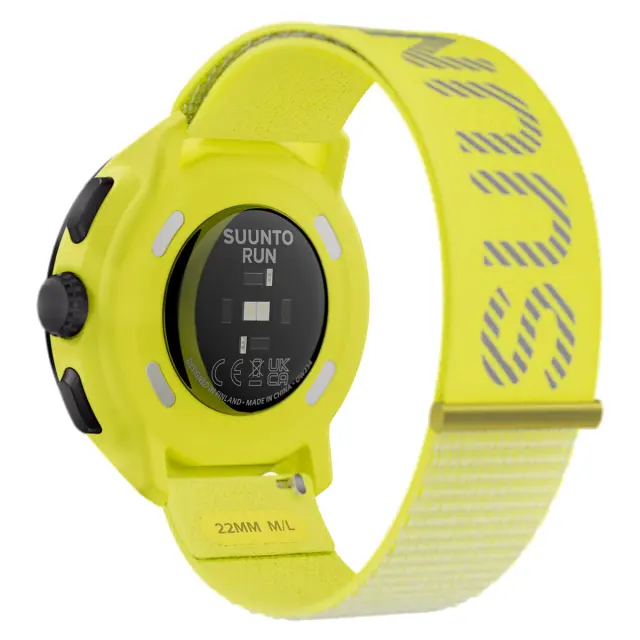 SUUNTO RUN Lime - смарт часы с текстильным ремешком