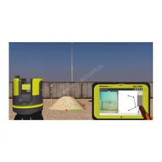 Замер недоступных точек Geomax FZ-M1