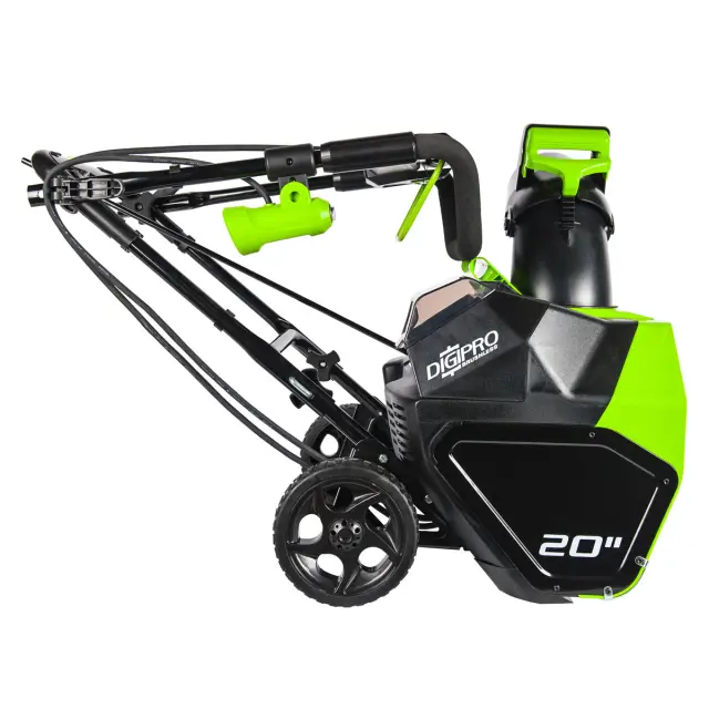 Greenworks GD40ST (GD40SB) – аккумуляторный снегоуборщик