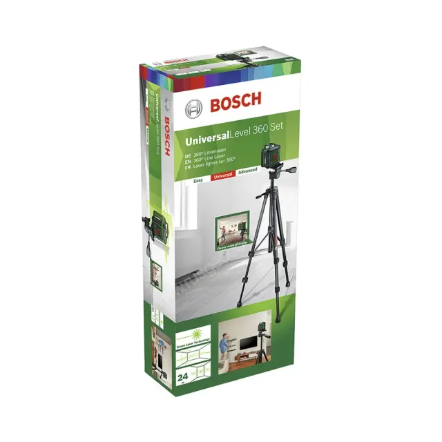 Bosch UniversalLevel 360 с калибровкой + штатив - лазерный нивелир