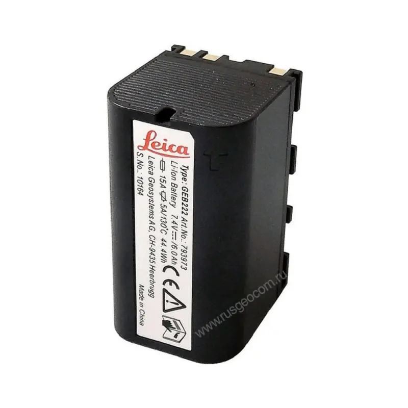 Аккумулятор LEICA GEB222 (7.4V, 6.0Ач, Li-Ion)
