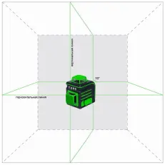 ADA Cube 2-360 Green Ultimate Edition с калибровкой - лазерный нивелир