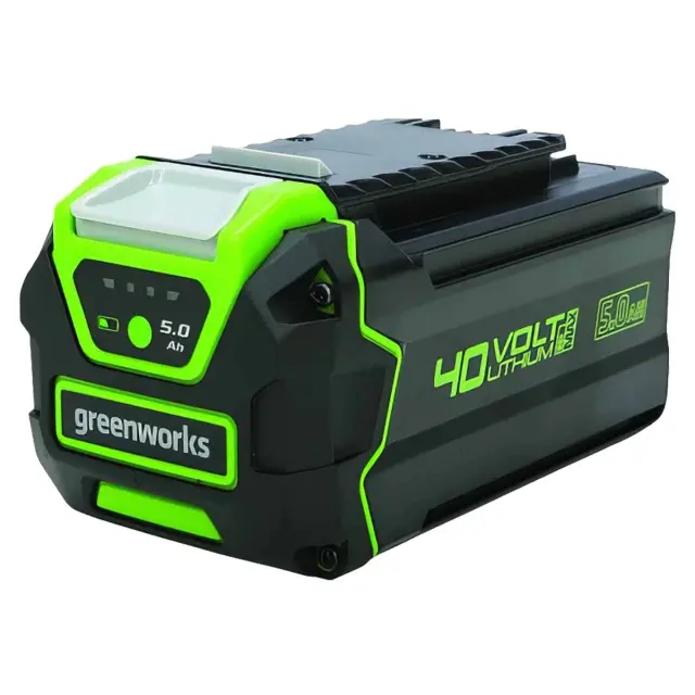 Greenworks GD40SC38II 40V, с АКБ 5 Ач + ЗУ 5А быстрое - аэратор-скарификатор аккумуляторный