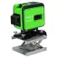 RGK PR-38G с калибровкой - лазерный построитель плоскостей 3D (360°/зеленый луч/50м с приемником/АКБ)
