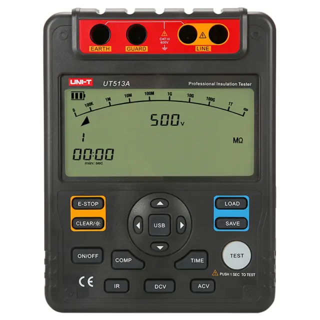 UNI-T UT513A - измеритель сопротивления изоляции