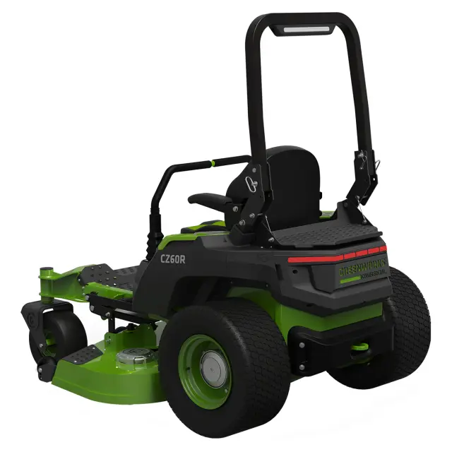 Greenworks ZTC152 82V (152 см) - райдер с нулевым радиусом разворота бесщеточный аккумуляторный с АКБ 24 кВтч, без ЗУ