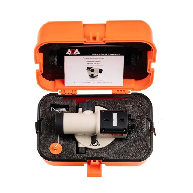 ADA Basis с поверкой - оптический нивелир