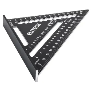 Elitech 330101 - угольник-транспортир алюминиевый