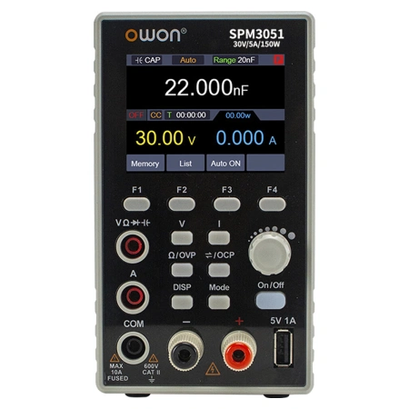 OWON SPM3051 - источник питания с мультиметром