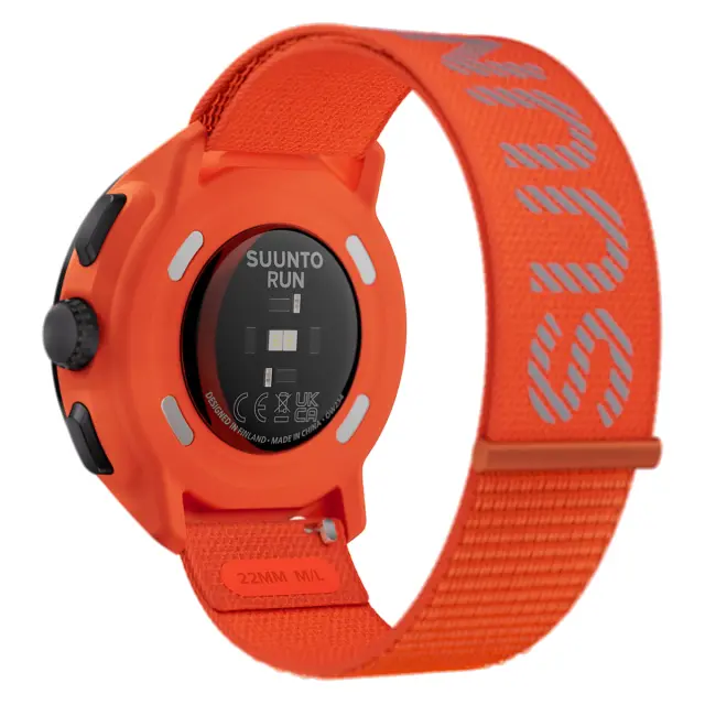 SUUNTO RUN Coral Orange - смарт часы с текстильным ремешком