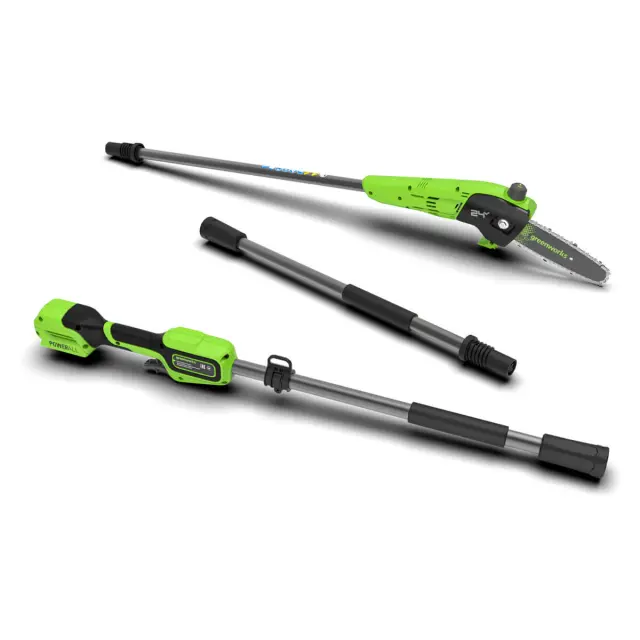 Greenworks G24PS201 24V (20 см) без АКБ и ЗУ - аккумуляторный высоторез-сучкорез