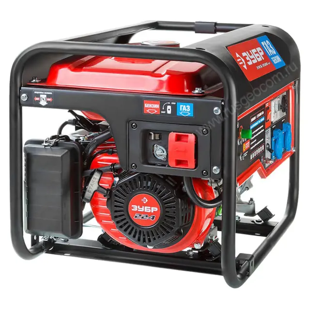 ЗУБР ЗЭСг-3500-М2 - гибридный генератор