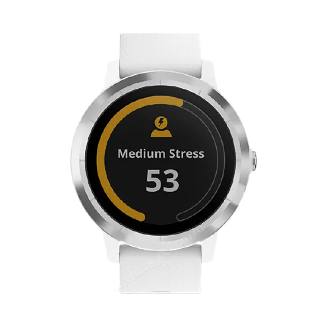 Garmin Vivoactive 3 серебристые с белым ремешком