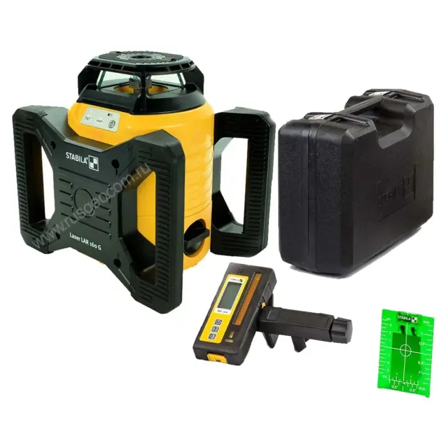 STABILA LAR 160 G - ротационный нивелир с зеленым лучом
