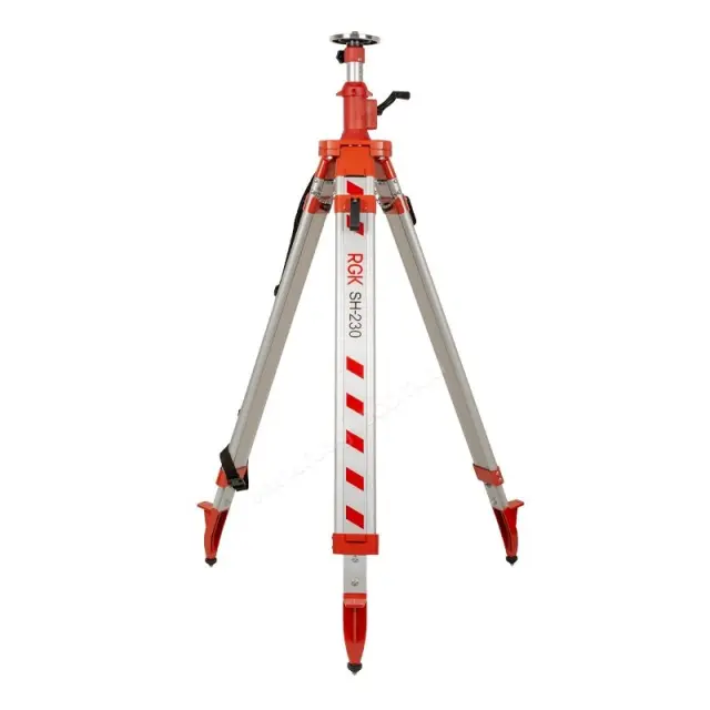 AMO ROTOR 300G + штатив RGK SH-230, рейка - ротационный нивелир с красным лучом
