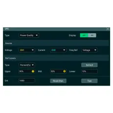 Опция анализа мощности DHO4000-PWRA