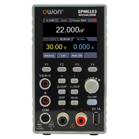 OWON SPM6103 - источник питания с мультиметром