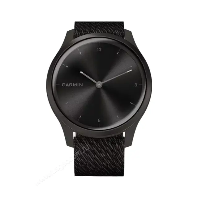 умные Часы Garmin Vivomove Style графитовый с черным плетеным нейлоновым ремешком