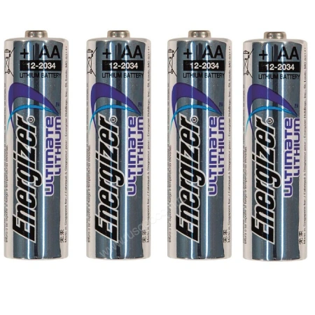  4 батареи Energizer Mignon Testo